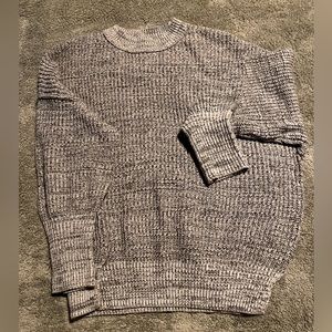 Over sized gray sweater